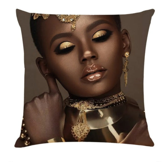 HKM-268371 Elegant Linen Sofa Pillow Cover for Beauty Salon – 45x45cm Cushion with PP Cotton Filling