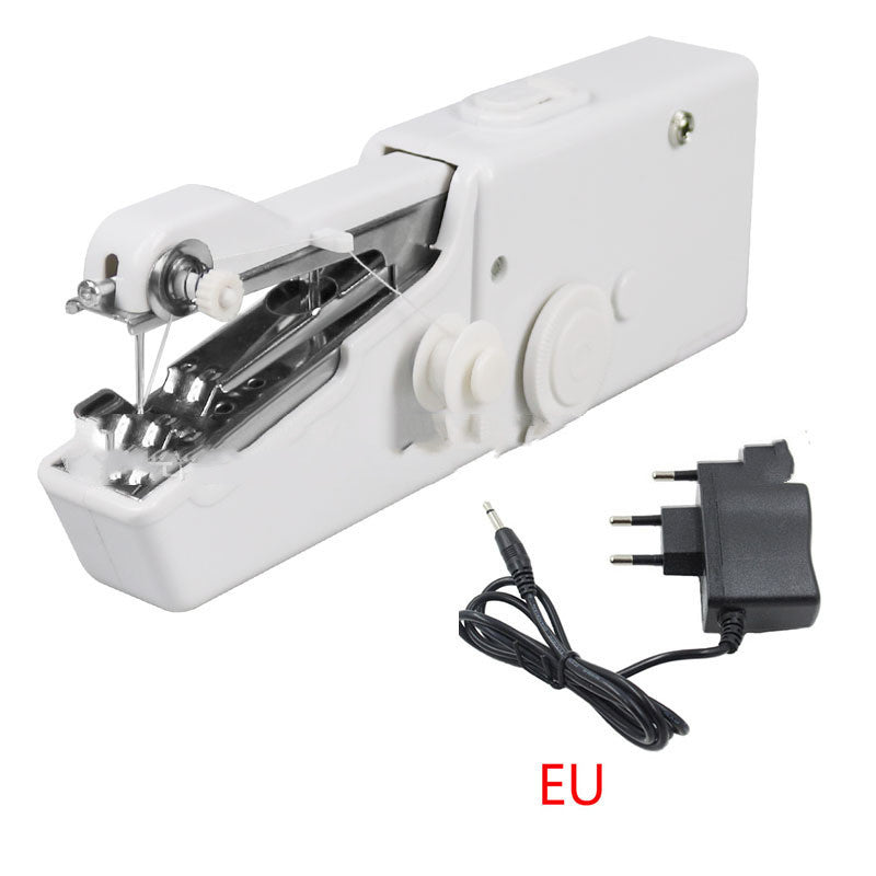 HKM-268371 Portable Handheld Electric Sewing Machine - Mini Household Sewing Tool with Sewing Box Included