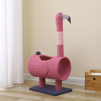 HKM-2685501 Durable Cat Climbing Frame with Sisal Scratching Post and Playful Jumping Platforms