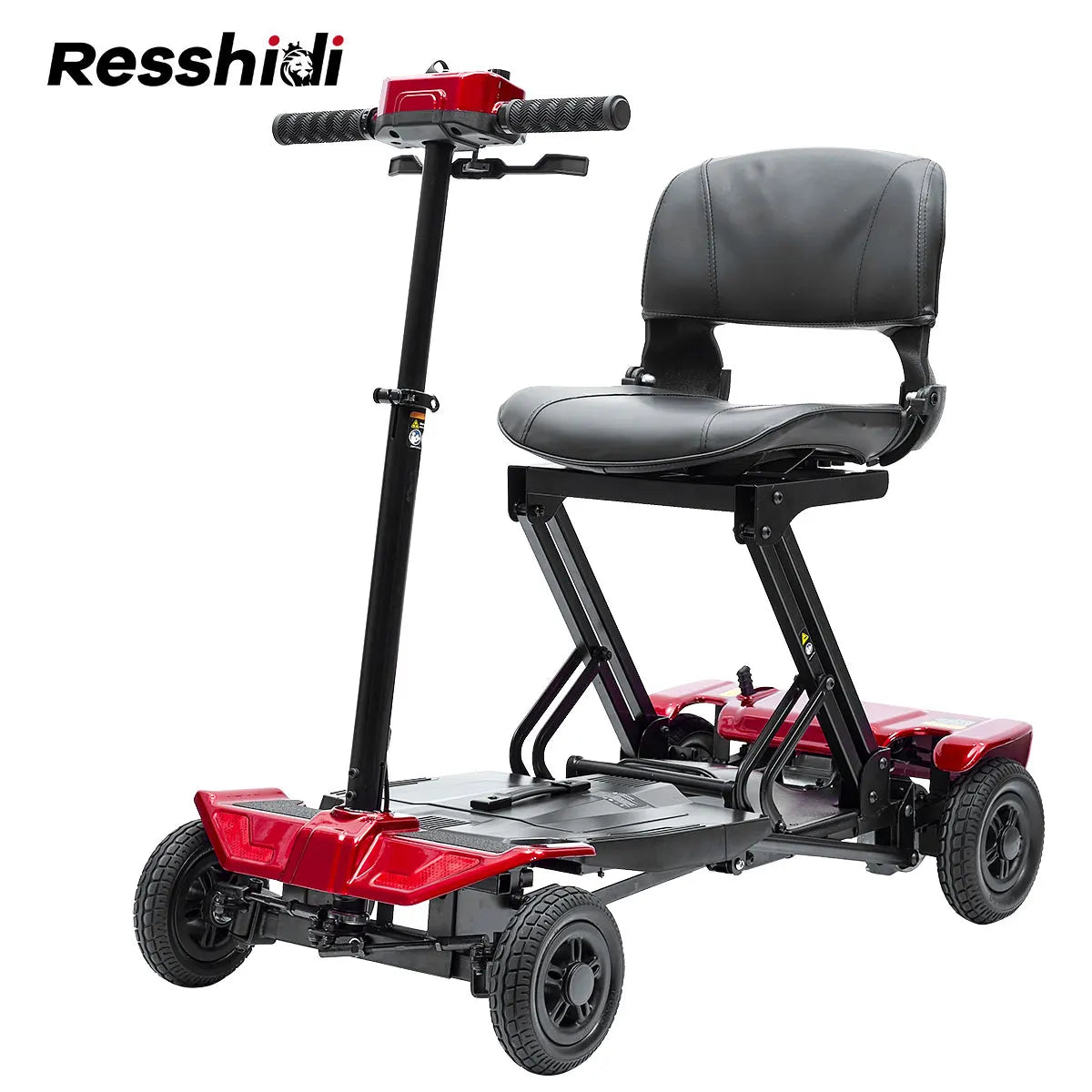 HKM-268563 Foldable Ultra Lightweight 4-Wheel Electric Mobility Scooter for All Terrain Use with Customized Color Options