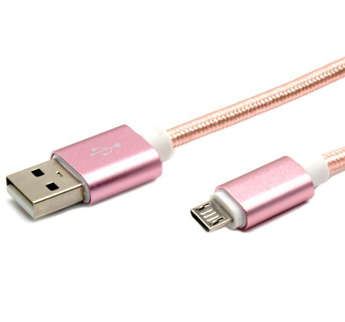 HKM-268755 Nylon Woven USB 2.0A Fast Charging Cable for iPhone & Android Devices, 123m Type-C Compatible