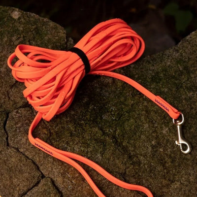 HKM-2687677 Thickened 1cm Pet Training Dog Leash with Flexible Skin Texture - Available in Multiple Colors