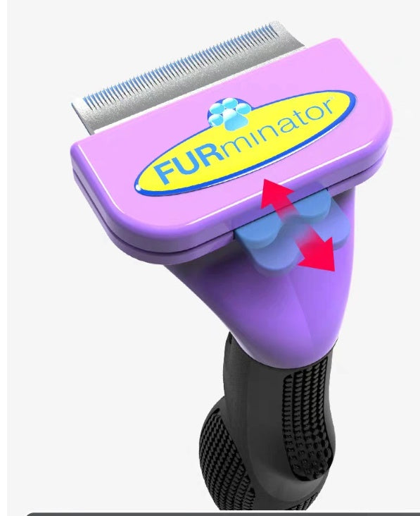 HKM-2687805 Pet Combing Brush for Cats - Detangling and Floating Hair Removal Tool in Multiple Sizes