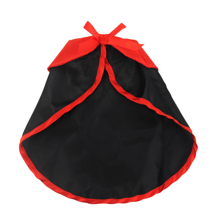 HKM-2689597 Cozy Fleece Pet Cloak for Halloween – Warm and Comfortable Design