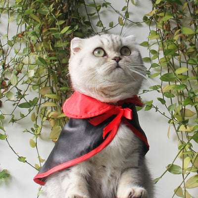 HKM-2689597 Cozy Fleece Pet Cloak for Halloween – Warm and Comfortable Design