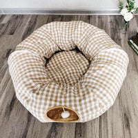 HKM-2692029 Cozy Pet Sleeping Bag for Cats ¨C Multi-Season Styles with Soft PP Cotton Lining