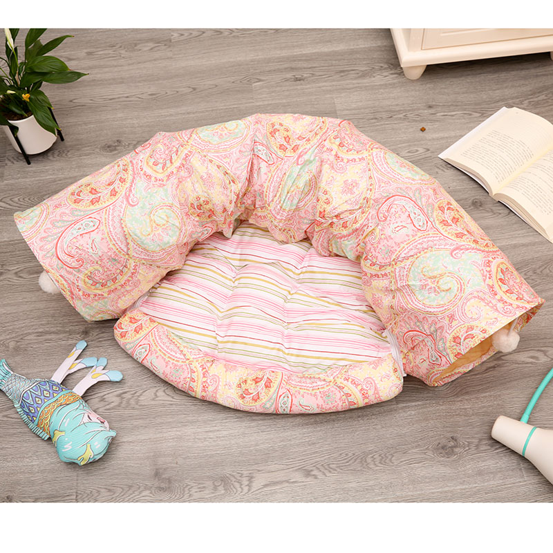HKM-2692029 Cozy Pet Sleeping Bag for Cats ¨C Multi-Season Styles with Soft PP Cotton Lining
