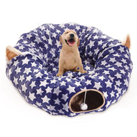 HKM-2692029 Cozy Pet Sleeping Bag for Cats ¨C Multi-Season Styles with Soft PP Cotton Lining