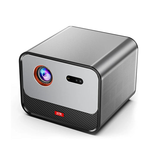 HKM-269203 1080P HD Portable LED DLP Projector with Smart Android and WiFi Connectivity for Home Cinema