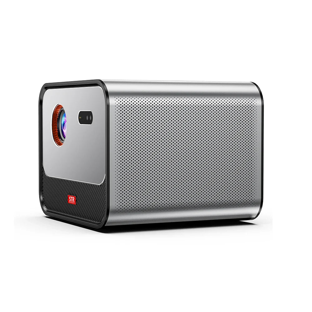 HKM-269203 1080P HD Portable LED DLP Projector with Smart Android and WiFi Connectivity for Home Cinema