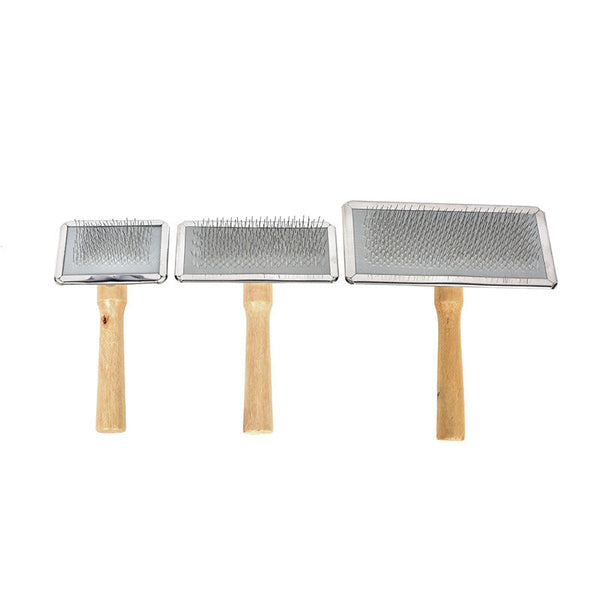 HKM-2693565 Wooden and Stainless Steel Comb for Dog and Cat Grooming