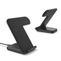 HKM-269395 Mobile Phone Wireless Charger with Type-C Cable and User Manual, Compact PC+ABS and Silicone Design