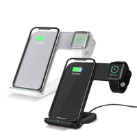 HKM-269395 Mobile Phone Wireless Charger with Type-C Cable and User Manual, Compact PC+ABS and Silicone Design
