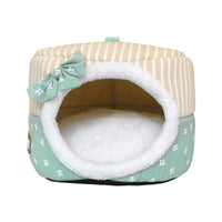 HKM-2694205 Universal Cat House for Autumn and Winter - Cozy Enclosed Kennel for Cats, Two-in-One Design, Multiple Sizes Available