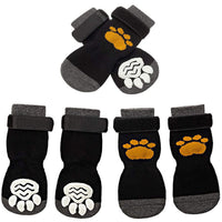 HKM-2694589 Dog Socks Booties - Anti-Slip Mute for Medium to Large Dogs