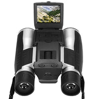 HKM-269587 12x32 Digital Camera Binoculars with 10x Optical Zoom and 1080p Resolution, 2.5-inch LCD Display, Lithium Battery, Anti-Shake Performance