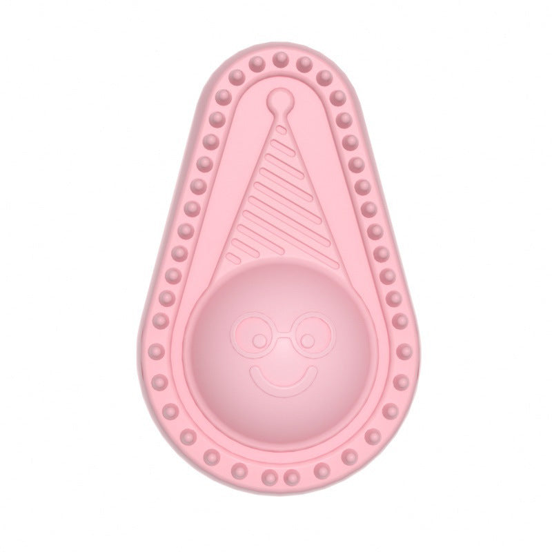 HKM-2696381 Molar TPR Teething Toy for Pets - Avocado, Gentleman Blue, Cherry Blossom Colors