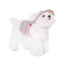 HKM-2697021 Woven Sun Hat for Small Dogs, Perfect for Yorkshire and Bichon in Casual Summer Style