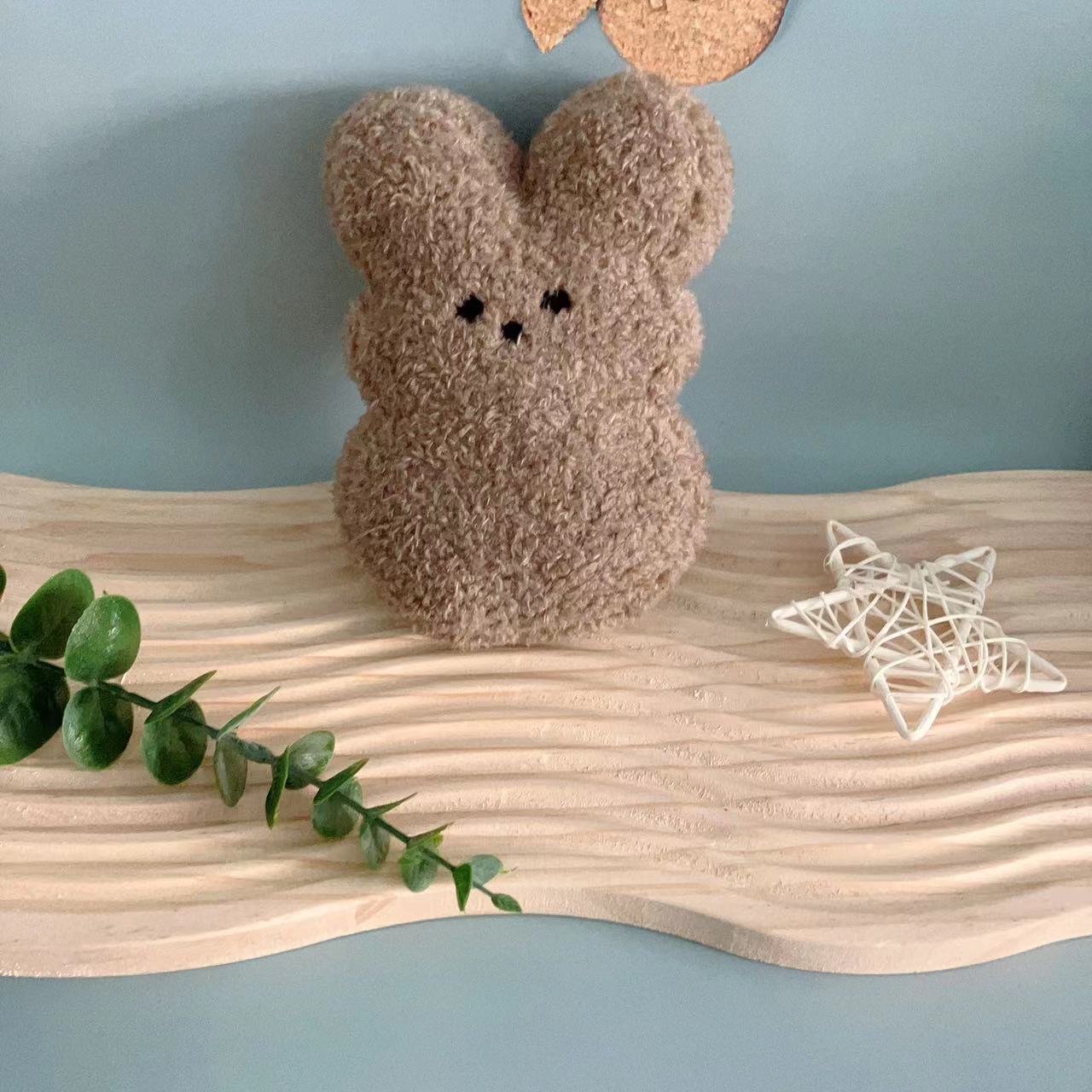 HKM-2697405 Easter Bunny Plush Doll Pet Toy for Dogs and Cats - 15cm Soft Plush in Various Colors