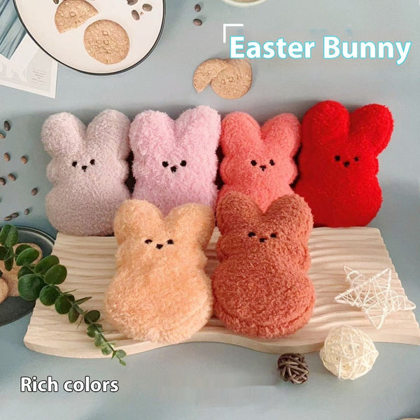 HKM-2697405 Easter Bunny Plush Doll Pet Toy for Dogs and Cats - 15cm Soft Plush in Various Colors