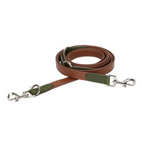 HKM-2697533 Rust Brown, Green Sink, and Orange Brown Puppy Collar and Traction Rope Set with Poop Picking Bags