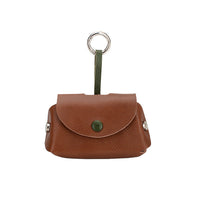 HKM-2697533 Rust Brown, Green Sink, and Orange Brown Puppy Collar and Traction Rope Set with Poop Picking Bags
