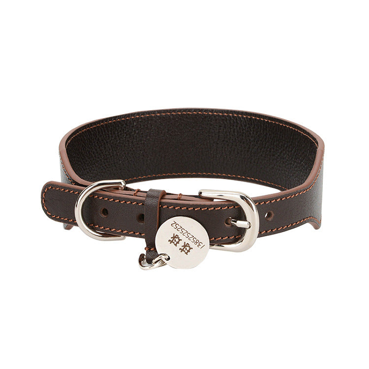 HKM-2697533 Rust Brown, Green Sink, and Orange Brown Puppy Collar and Traction Rope Set with Poop Picking Bags