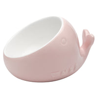 HKM-2697917 Oblique Mouth Ceramic Cat Bowl with Non-Slip Base - Ideal for Flat-Faced Cats