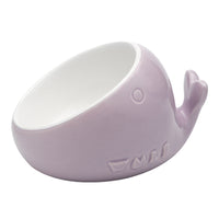 HKM-2697917 Oblique Mouth Ceramic Cat Bowl with Non-Slip Base - Ideal for Flat-Faced Cats