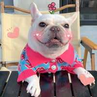 HKM-2701501 Trendy Wool Dog Sweater for Cats and Dogs - Glitter Design, Multiple Sizes Available