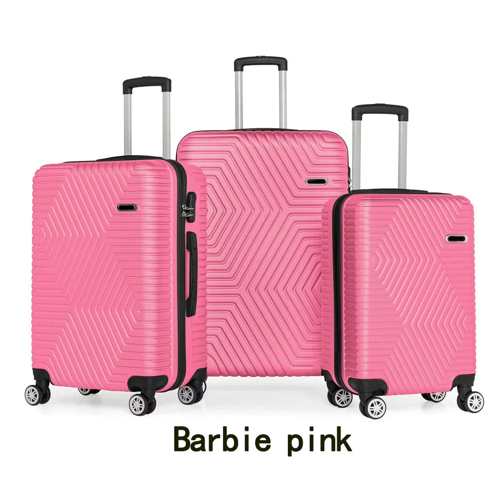 HKM-270227 Lightweight 28 Inch Spinner Luggage Set with 4 Wheels for Effortless Travel