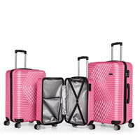 HKM-270227 Lightweight 28 Inch Spinner Luggage Set with 4 Wheels for Effortless Travel