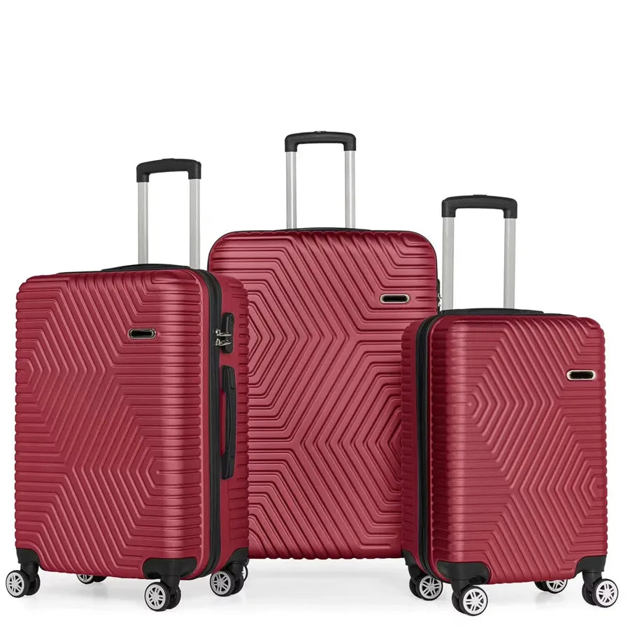 HKM-270227 Lightweight 28 Inch Spinner Luggage Set with 4 Wheels for Effortless Travel