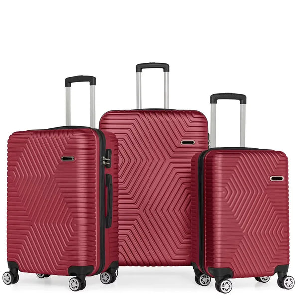 HKM-270227 Lightweight 28 Inch Spinner Luggage Set with 4 Wheels for Effortless Travel