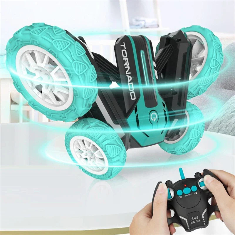 HKM-270419 RC High-Speed Spinning Stunt Car Toy for Indoor and Outdoor Fun