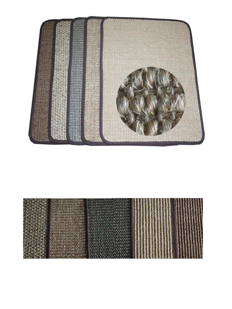 HKM-2705341 Sisal Cat Scratch Pad - Durable Anti-Scratch Furniture Protector in Random Colors