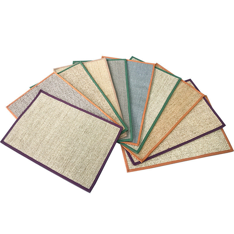 HKM-2705341 Sisal Cat Scratch Pad - Durable Anti-Scratch Furniture Protector in Random Colors