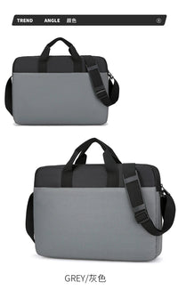 HKM-270547 Waterproof Oxford Single Shoulder Laptop Bag for Travel and Daily Use