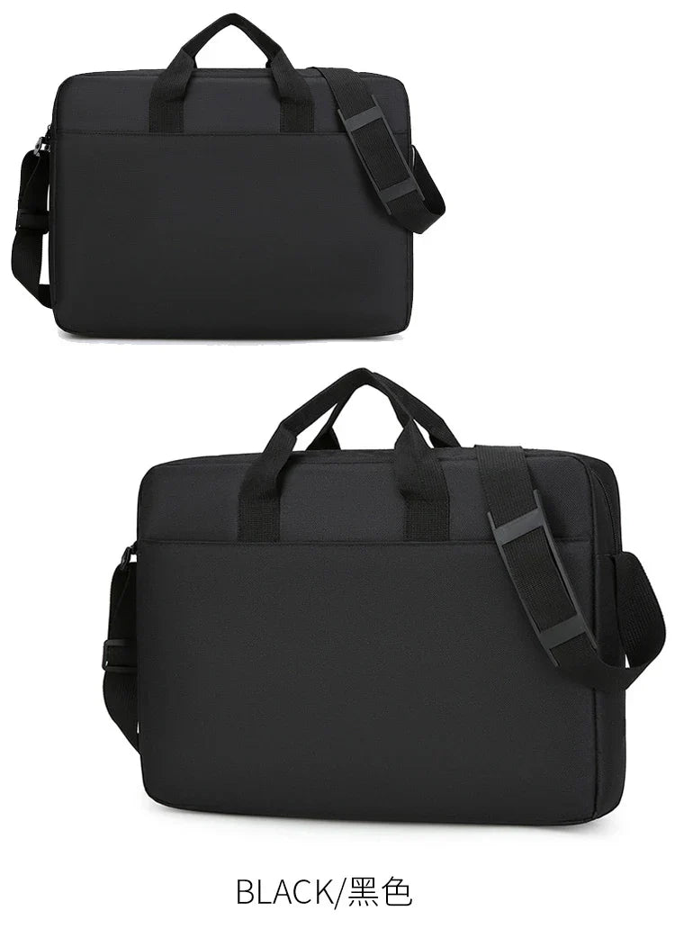 HKM-270547 Waterproof Oxford Single Shoulder Laptop Bag for Travel and Daily Use