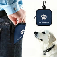 HKM-2705725 Portable Oxford Pet Snack Pack with Zipper Closure - Available in Red, Black, Purple, and Blue
