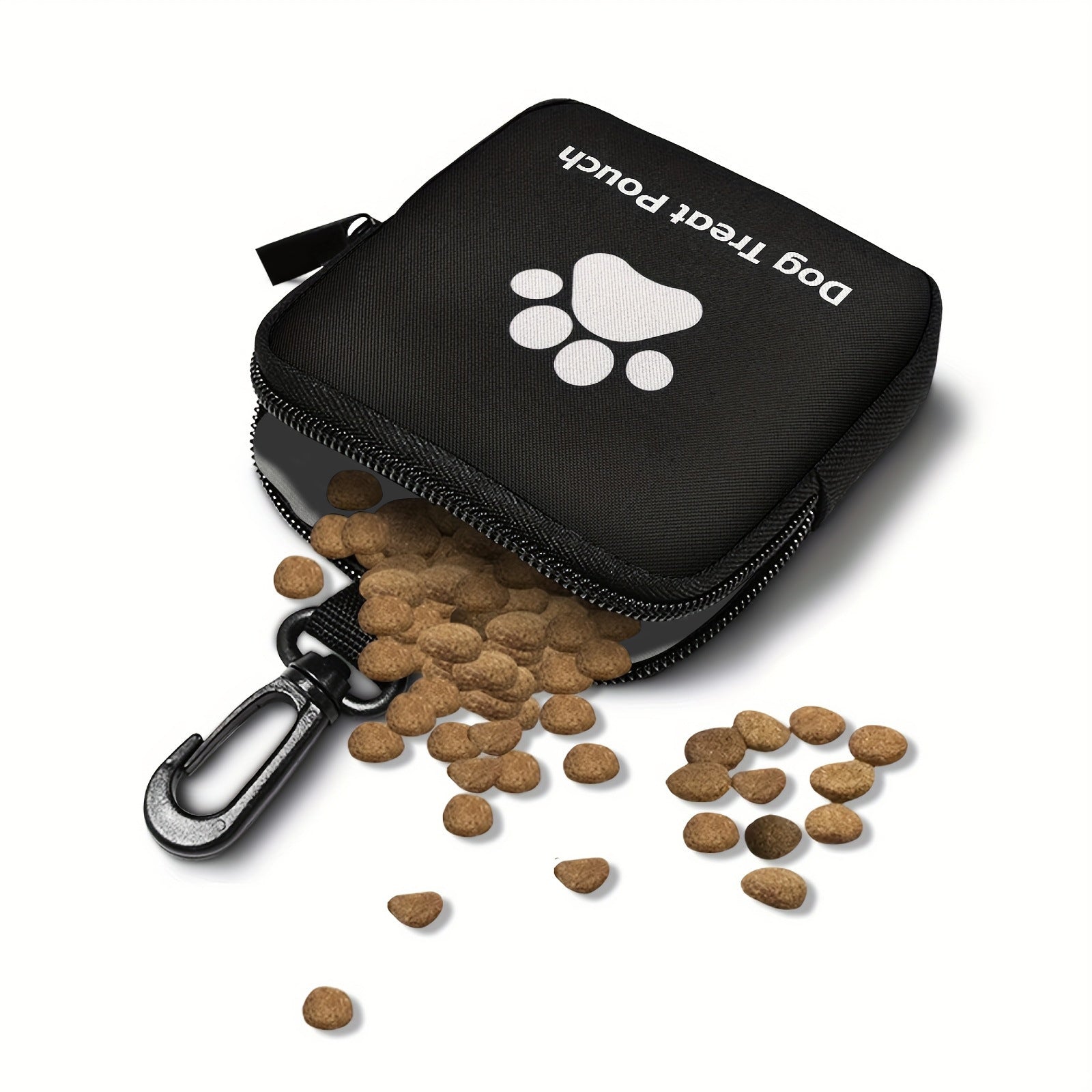 HKM-2705725 Portable Oxford Pet Snack Pack with Zipper Closure - Available in Red, Black, Purple, and Blue