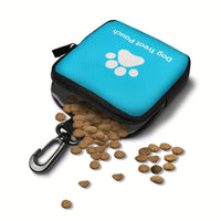 HKM-2705725 Portable Oxford Pet Snack Pack with Zipper Closure - Available in Red, Black, Purple, and Blue