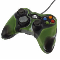 HKM-270867 Camouflage Silicone Case for Xbox 360 Controller - Protects from Scratches and Damage