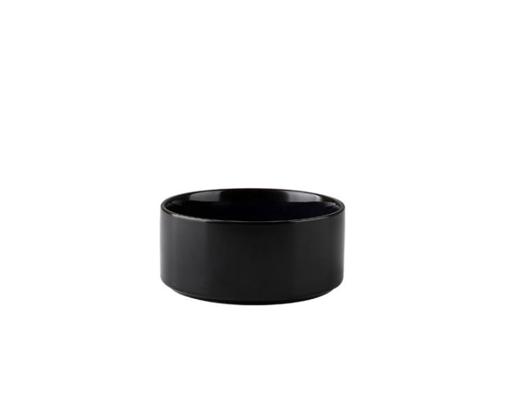HKM-2709437 Elegant Ceramic Cat Food Bowl - Stain-Resistant, Easy to Clean, Durable Design