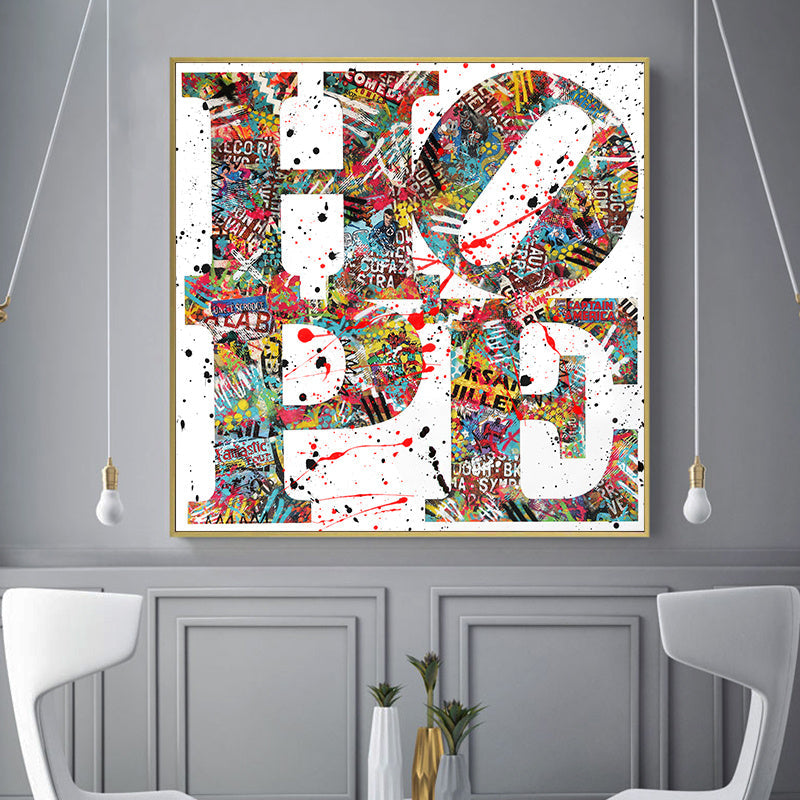 HKM-270995 Animal Flower Hand-Painted Digital Oil Painting - Multiple Sizes Available