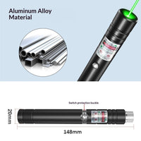 HKM-2710077 Rechargeable Infrared Laser Pointer with Four-Pattern Starry-Sky Head for Cats