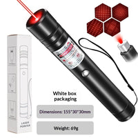 HKM-2710077 Rechargeable Infrared Laser Pointer with Four-Pattern Starry-Sky Head for Cats