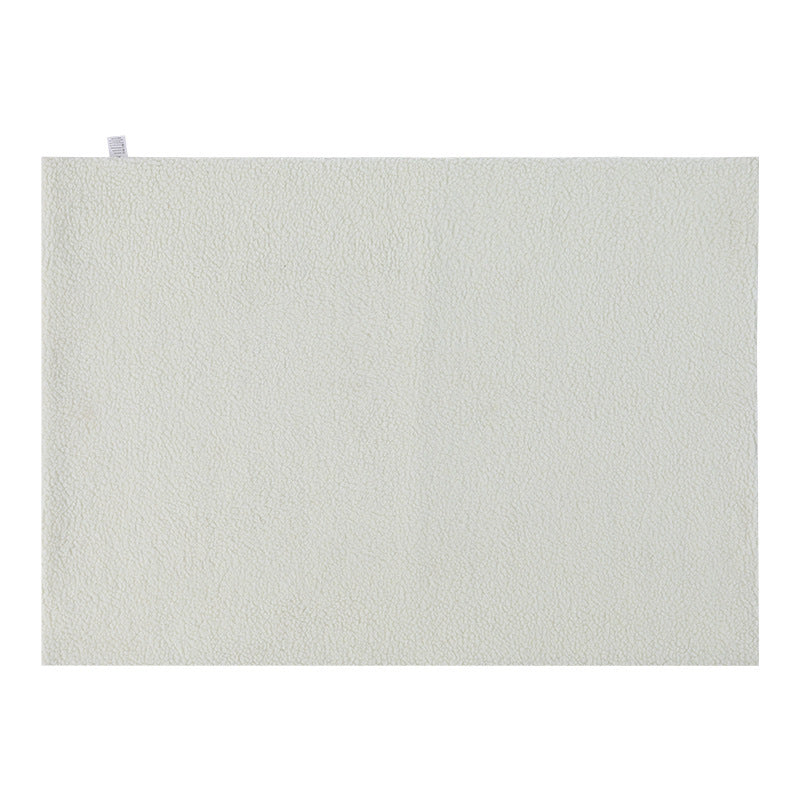 HKM-2711101 Cozy Plush Self-Heating Dog Blanket in Yellow, Milky White, and Gray - Available in Various Sizes