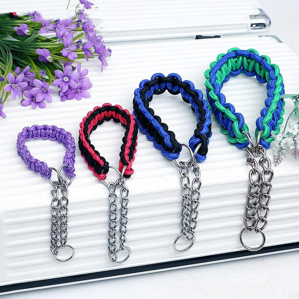 HKM-2711229 Woven Nylon Pet Collar Bandana in Multiple Colors and Sizes