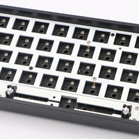 HKM-271315 Custom RGB Wired Keyboard for PC with USB and Bluetooth Connectivity - GK61X Semi-Finished Black Shell